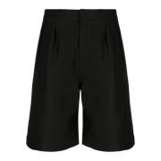 Saint Laurent Casuala shorts för män Black, Herr