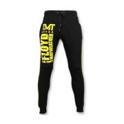 Local Fanatic Exklusiv Pant män - Floyd Mayweather Träningsbyxor Black...