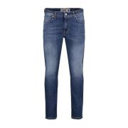 Re-Hash Slim-Fit Jeans för mångsidig stil Blue, Herr