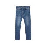 Edwin Smala avsmalnande jeans Blue, Herr