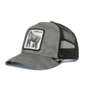 Goorin Bros Camu Gorilla Cap - Stilfull och Hatt Gray, Herr