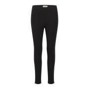 Part Two Slim-Fit Rosabel Byxor Black, Dam