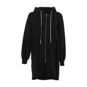 Rick Owens Fishtail Parka Hoodie Black, Herr