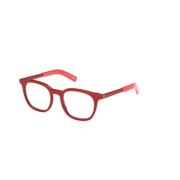 Moncler Blank Röd Ml5207 066 Solglasögon Red, Unisex