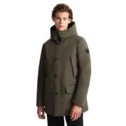 Woolrich Arctic Stretch Parka - Vattentät, Vindtät, Andningsbar Green,...