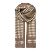 Becksöndergaard Winter Scarves Brown, Dam