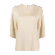 By Malene Birger Thelia Stickat Beige, Dam