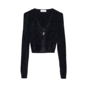 Gaëlle Paris Kort Cardigan Black, Dam