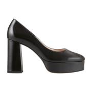 Högl Klassiska svarta lackpumps Black, Dam