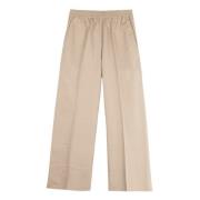 Graumann Straight Trousers Beige, Dam