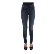 Costume National Blå Slim Fit Jeans Blue, Dam