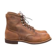 Red Wing Shoes Klassiska Moc Toe Snörstövlar Brown, Herr