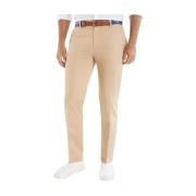 Brooks Brothers Mörk Beige Stretch-Bomulls Chinos Beige, Herr