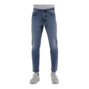 Haikure Slim-fit Tokyo Jeans Blue, Herr