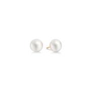 Julie Sandlau Klassiska Elin Earstuds White, Dam