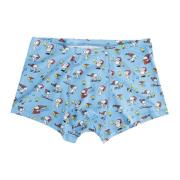 MC2 Saint Barth Snoopy Print Boxer - Begränsad Julutgåva Blue, Herr