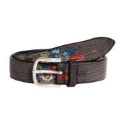 Orciani Belts Brown, Herr