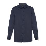 Brioni Bomullsskjorta Blue, Herr