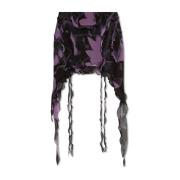 Misbhv Inuti en mörk Echo kollektion kjol Purple, Dam