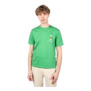 Plein Sport Simple Framelon T-shirt för män Green, Herr