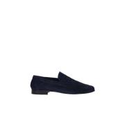 Antica Cuoieria Loafers Blue, Herr