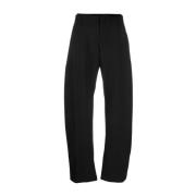 Ssheena Wide Trousers Black, Dam