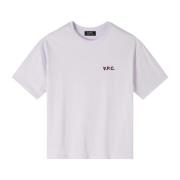 A.p.c. MM AVA T-shirt Purple, Dam