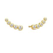 Julie Sandlau Grace Earstuds Yellow, Dam