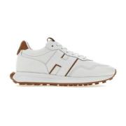 Hogan Italienska Lädersneakers White, Herr