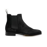 Doucal's Svart Mocka Chelsea Boot Black, Herr