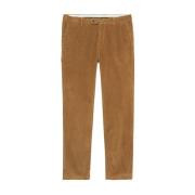 Brooks Brothers Stretch Cotton Chinos Brown, Herr