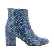 Atelier Content Ankle Boots Blue, Dam