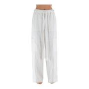 Wales Bonner Straight Trousers White, Dam