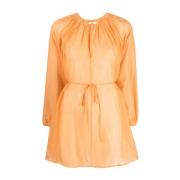 Manebí Short Dresses Orange, Dam