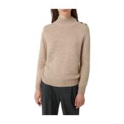 Masscob Turtlenecks Beige, Dam