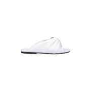 JW Anderson Vita Slider Sandaler för Kvinnor White, Dam