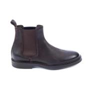 Henderson Antik Suede Chelsea Boots Brown, Herr