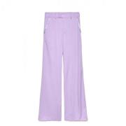 Gaëlle Paris Trousers Purple, Dam