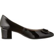 Högl Svarta Läder Finesse Pumps Black, Dam