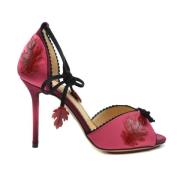 Charlotte Olympia Sandals Pink, Dam