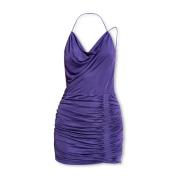 Gauge81 Adana draperad klänning Purple, Dam