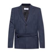 Off White Enkelknäppt blazer Blue, Herr