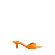 3Juin Stiliga High Heel Sandaler i Orange Orange, Dam