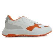 Hogan Hyperlight Läder- och Mockasneakers Orange, Herr