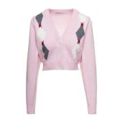 Alessandra Rich Cardigans Pink, Dam