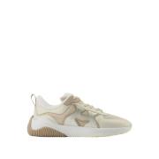 Hogan Beige Läder Sneakers - H597 Beige, Dam