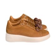 Stokton Stiliga Sneakers för Män och Kvinnor Brown, Dam