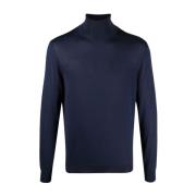 Drumohr Turtlenecks Blue, Herr