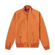 Baracuta G9 Harrington Jacka Orange, Herr