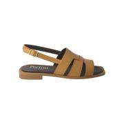 Pertini Platta Sandaler Miinto-B2215770D3881E8B7004 Beige, Dam